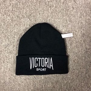 Never worn Victoria secret beanie